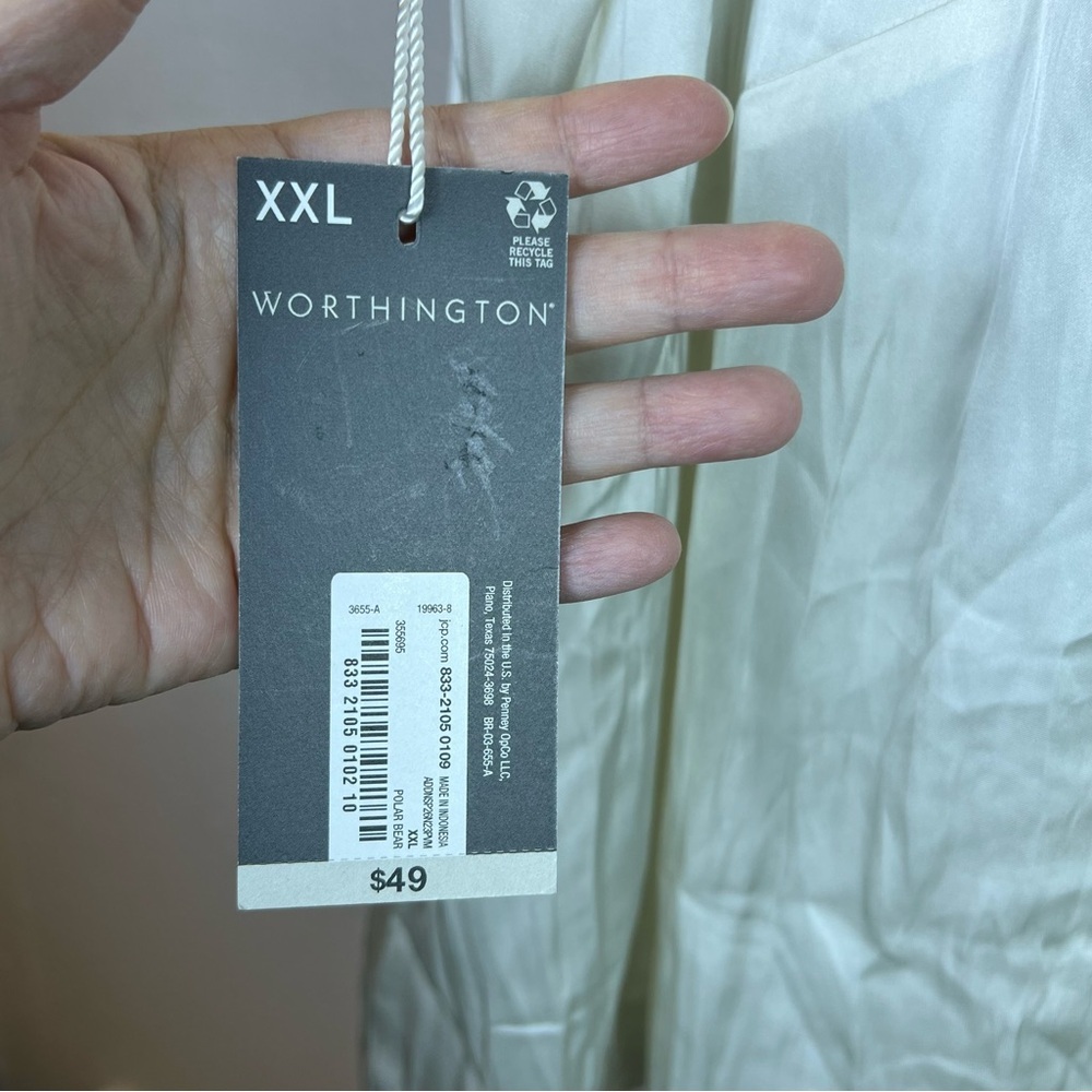 Worthington Cream Cami Top - Picture 4 of 9